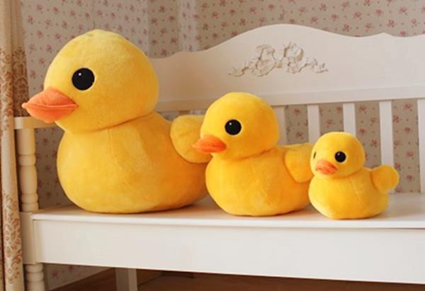 Big Cute Yellow Duck Plush - The Ginger Toy Shop