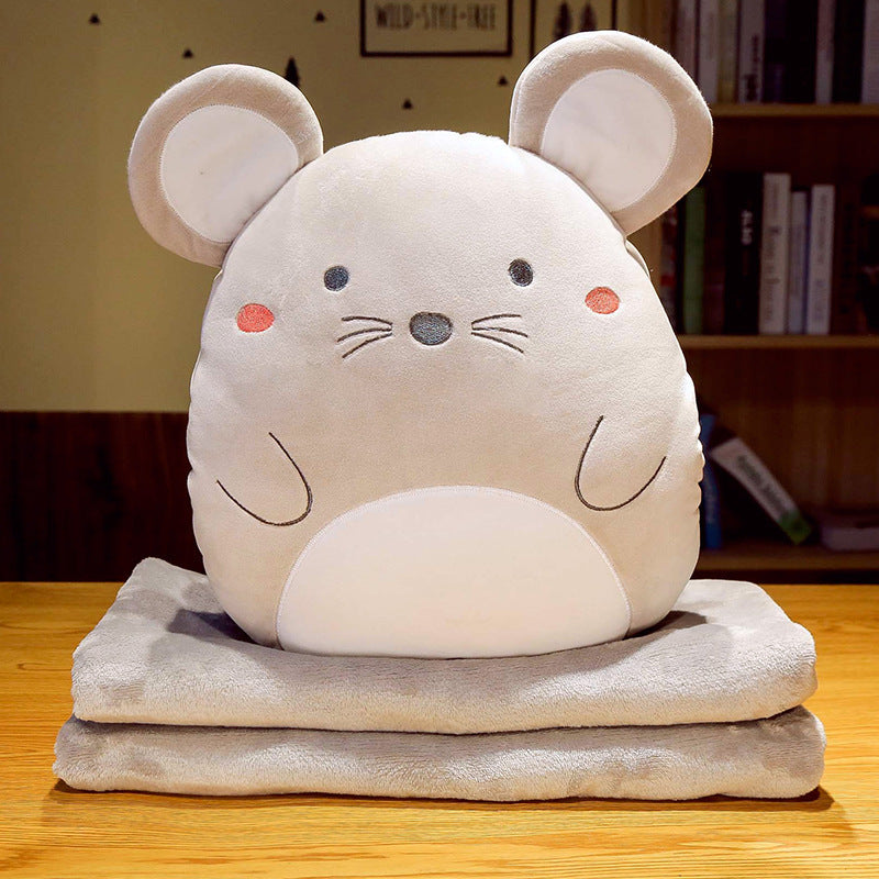 Cartoon Multifunctional Blanket Animal Pillow Blanket - The Ginger Toy Shop