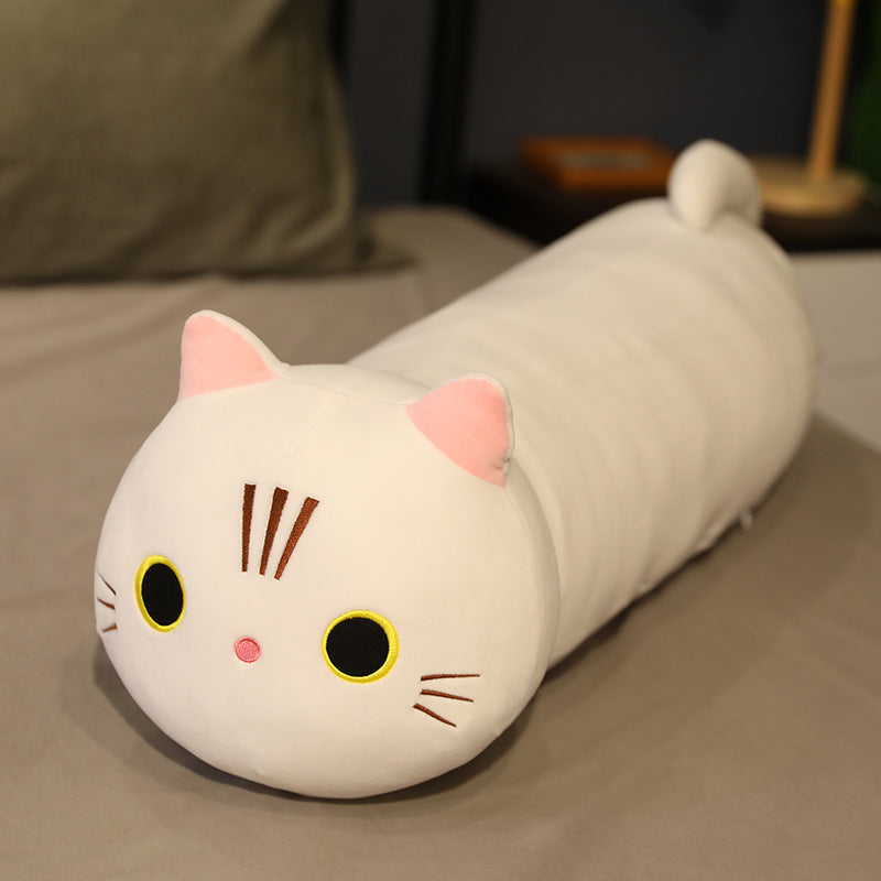 Cute Large Size Cartoon Cat Plush Toys Stuffed Cloth Doll Long Animal Pillow Cushion - The Ginger Toy Shop