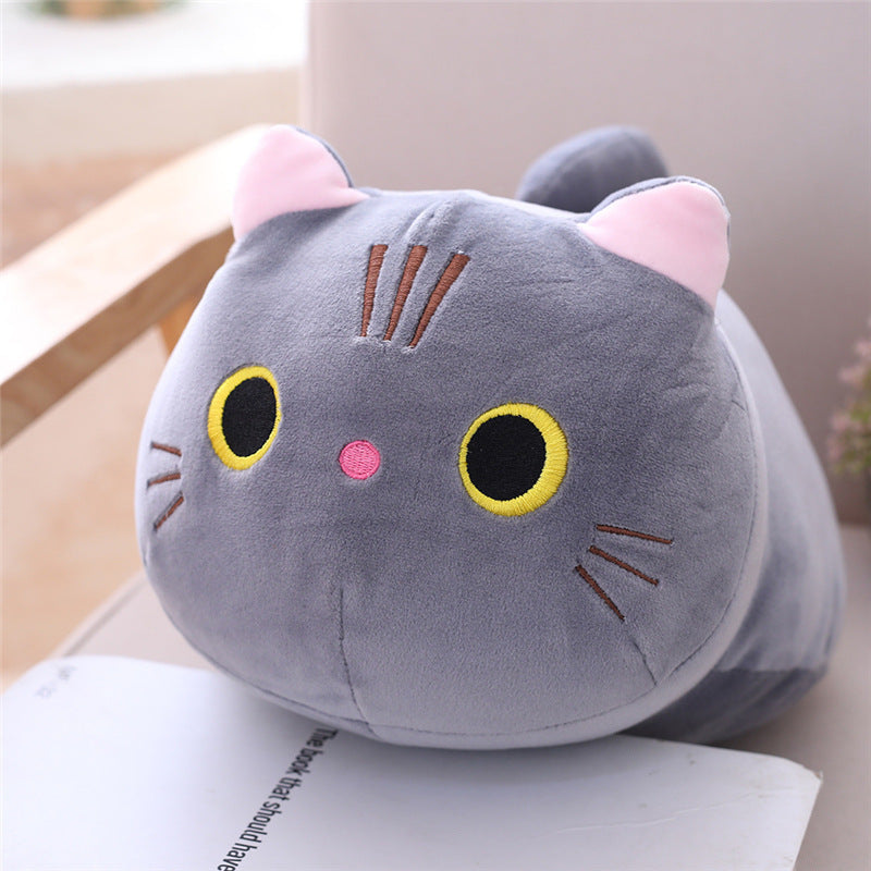 Cute Large Size Cartoon Cat Plush Toys Stuffed Cloth Doll Long Animal Pillow Cushion - The Ginger Toy Shop