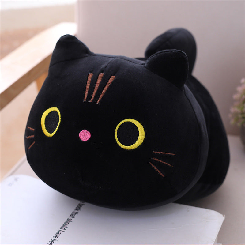 Cute Large Size Cartoon Cat Plush Toys Stuffed Cloth Doll Long Animal Pillow Cushion - The Ginger Toy Shop