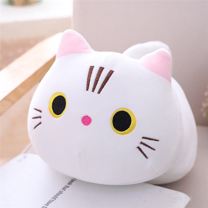 Cute Large Size Cartoon Cat Plush Toys Stuffed Cloth Doll Long Animal Pillow Cushion - The Ginger Toy Shop