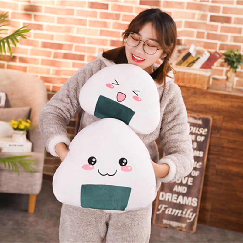 Cartoon Anime Rice Ball Plush Toy Plush Doll Large Sleeping Pillow Ragdoll Doll Children's Day Gift - The Ginger Toy Shop