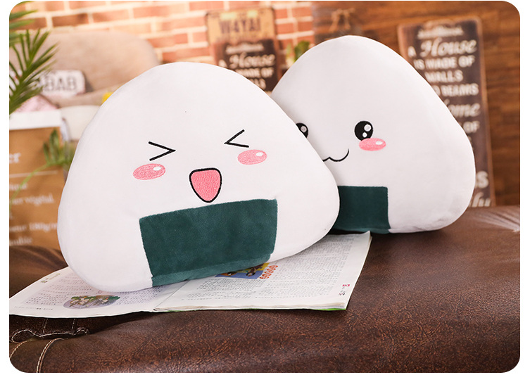 Cartoon Anime Rice Ball Plush Toy Plush Doll Large Sleeping Pillow Ragdoll Doll Children's Day Gift - The Ginger Toy Shop