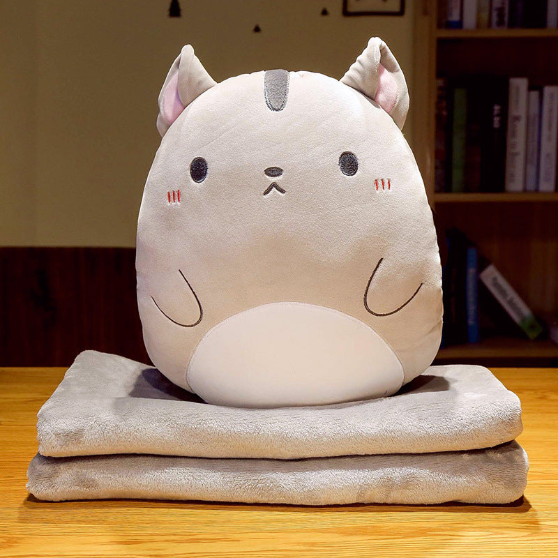 Cartoon Multifunctional Blanket Animal Pillow Blanket - The Ginger Toy Shop