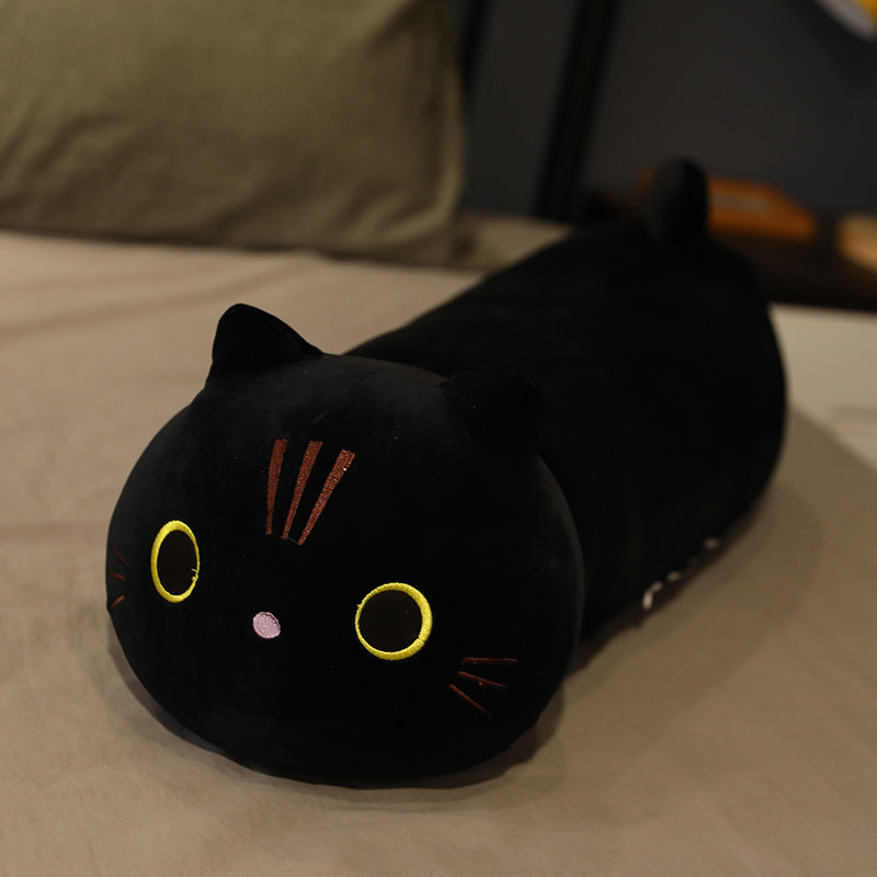 Cute Large Size Cartoon Cat Plush Toys Stuffed Cloth Doll Long Animal Pillow Cushion - The Ginger Toy Shop