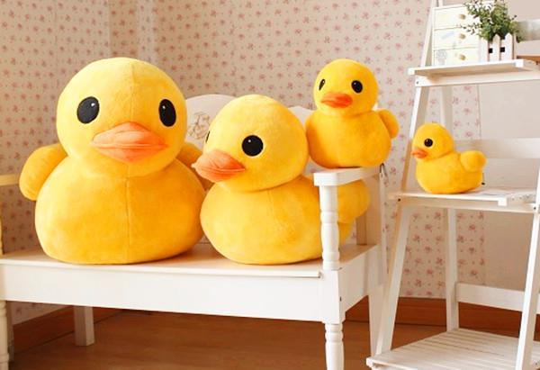 Big Cute Yellow Duck Plush - The Ginger Toy Shop