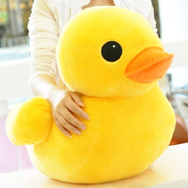 Big Cute Yellow Duck Plush - The Ginger Toy Shop