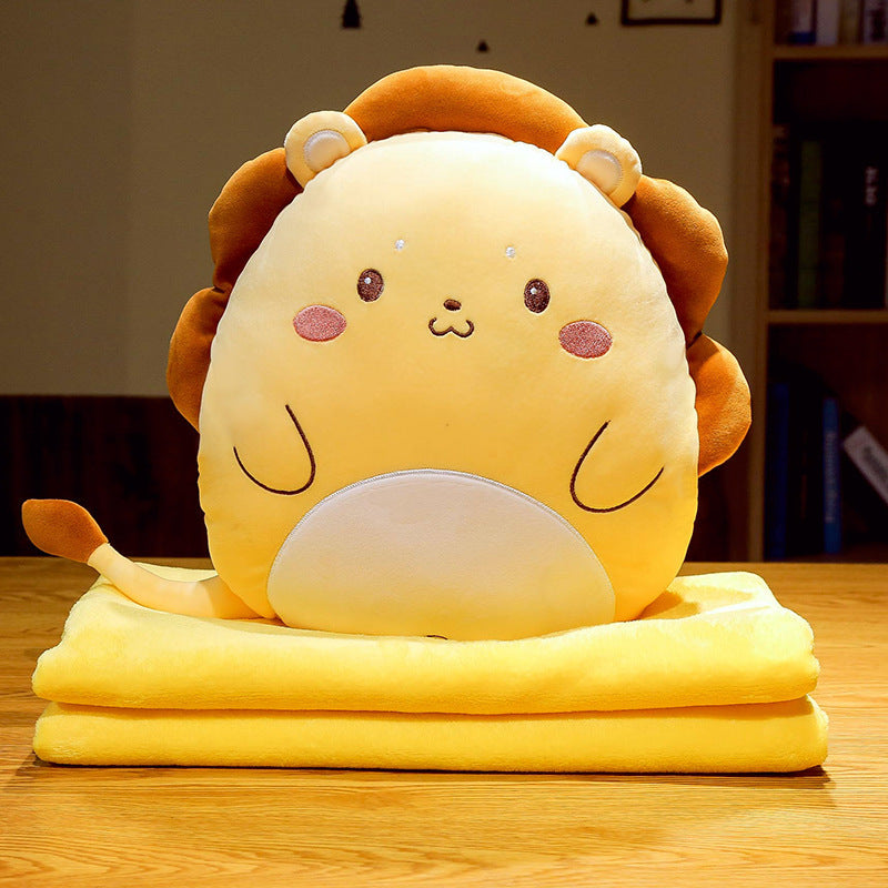 Cartoon Multifunctional Blanket Animal Pillow Blanket - The Ginger Toy Shop