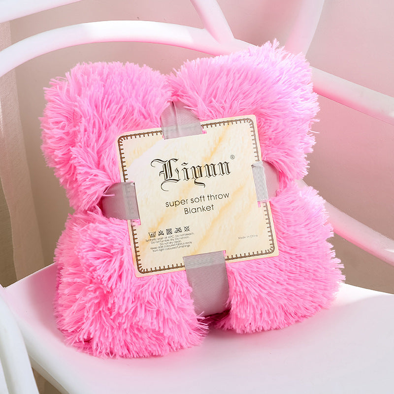 Super Soft Coral Fleece Blanket – Warm, Cozy & Stylish Throw Blanket - The Ginger Toy Shop