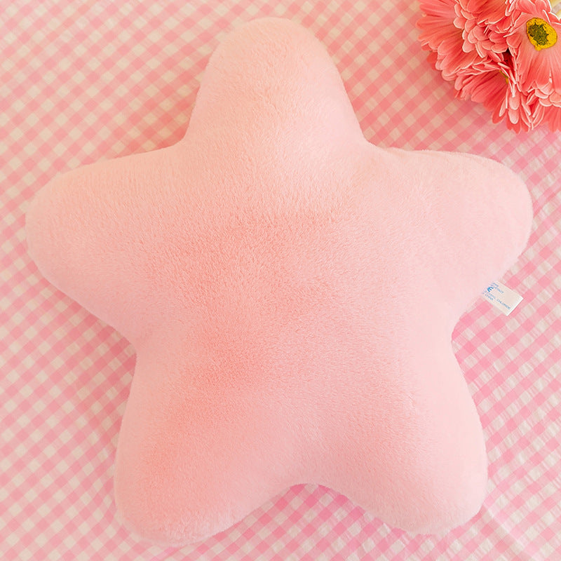 Super Soft Star-Shaped Pillow – Cute, Fluffy & Decorative - The Ginger Toy Shop