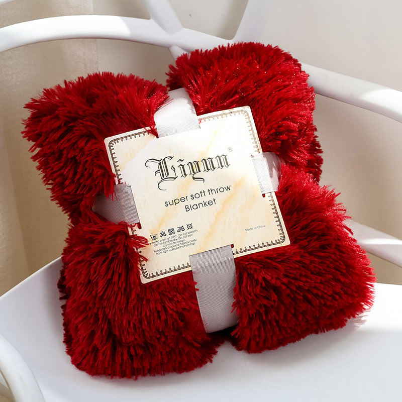 Super Soft Coral Fleece Blanket – Warm, Cozy & Stylish Throw Blanket - The Ginger Toy Shop