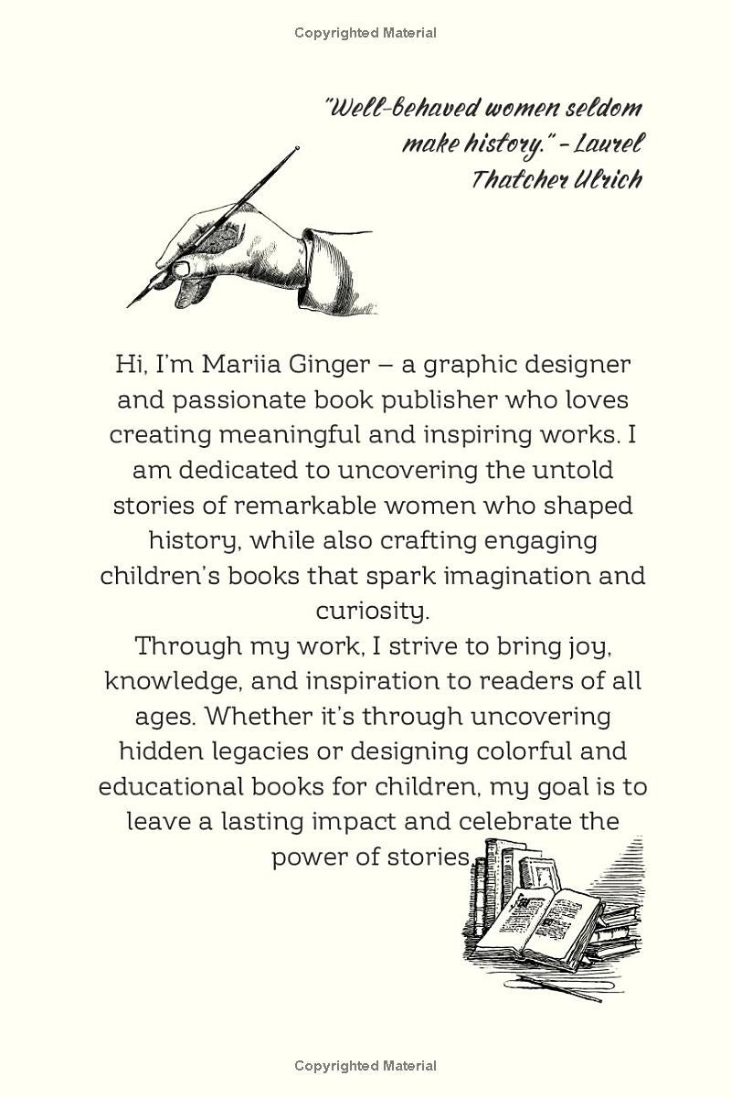 Her Silent Legacy – Unsung Women Who Changed History - The Ginger Toy Shop