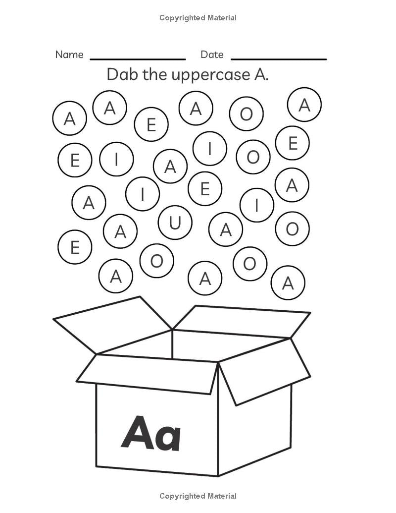 ABC Adventures: A Preschool Alphabet Workbook: My First ABCs: A Fun Alphabet Learning Book - The Ginger Toy Shop