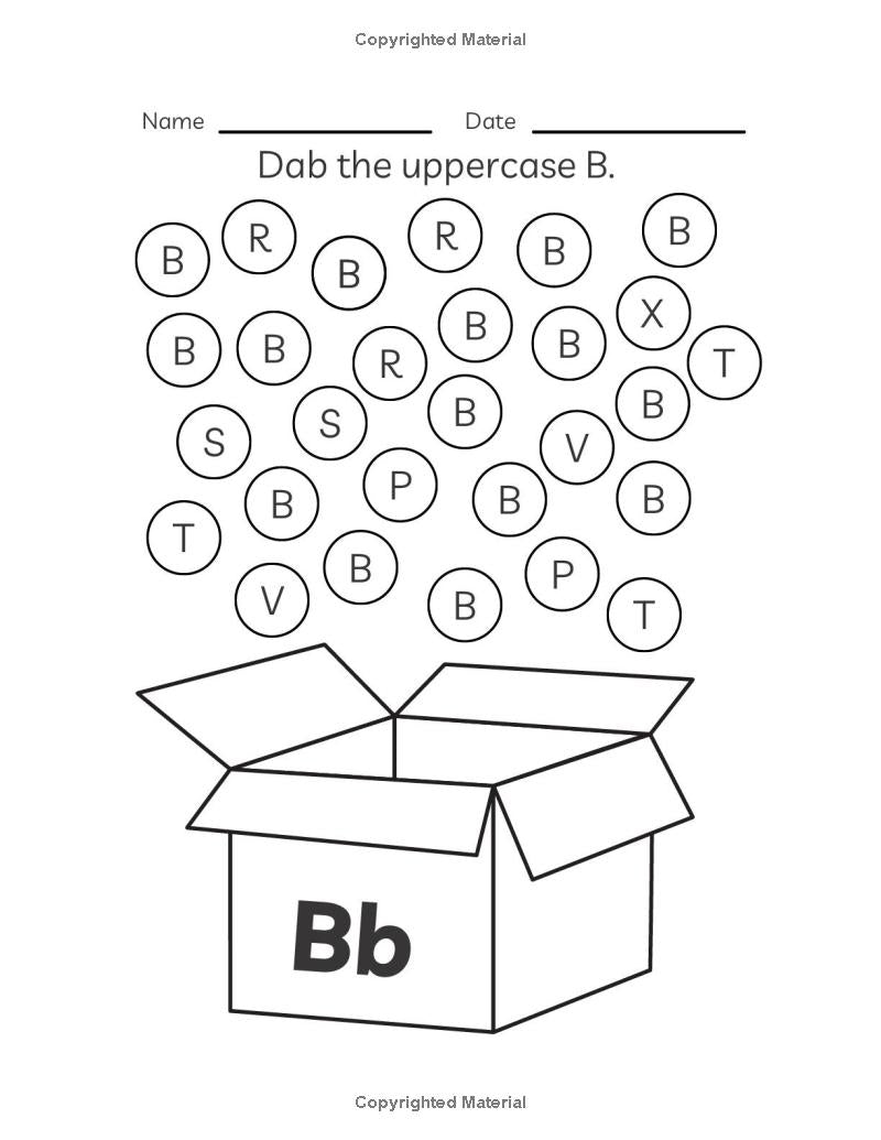 ABC Adventures: A Preschool Alphabet Workbook: My First ABCs: A Fun Alphabet Learning Book - The Ginger Toy Shop