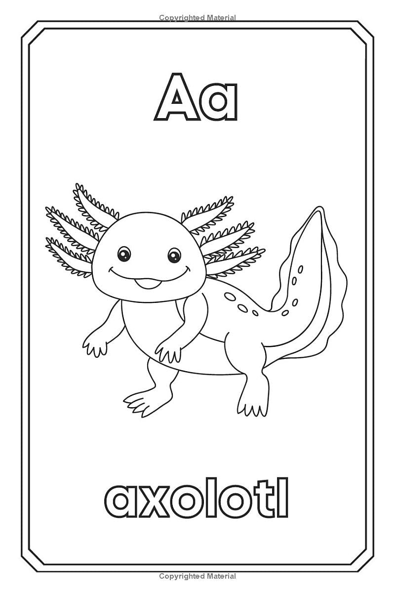 "Animal Alphabet Adventures: A Fun & Educational Coloring Book" Learning book for kids,creative activities: "Learn, Count & Solve Puzzles with A-Z Animals!" - The Ginger Toy Shop