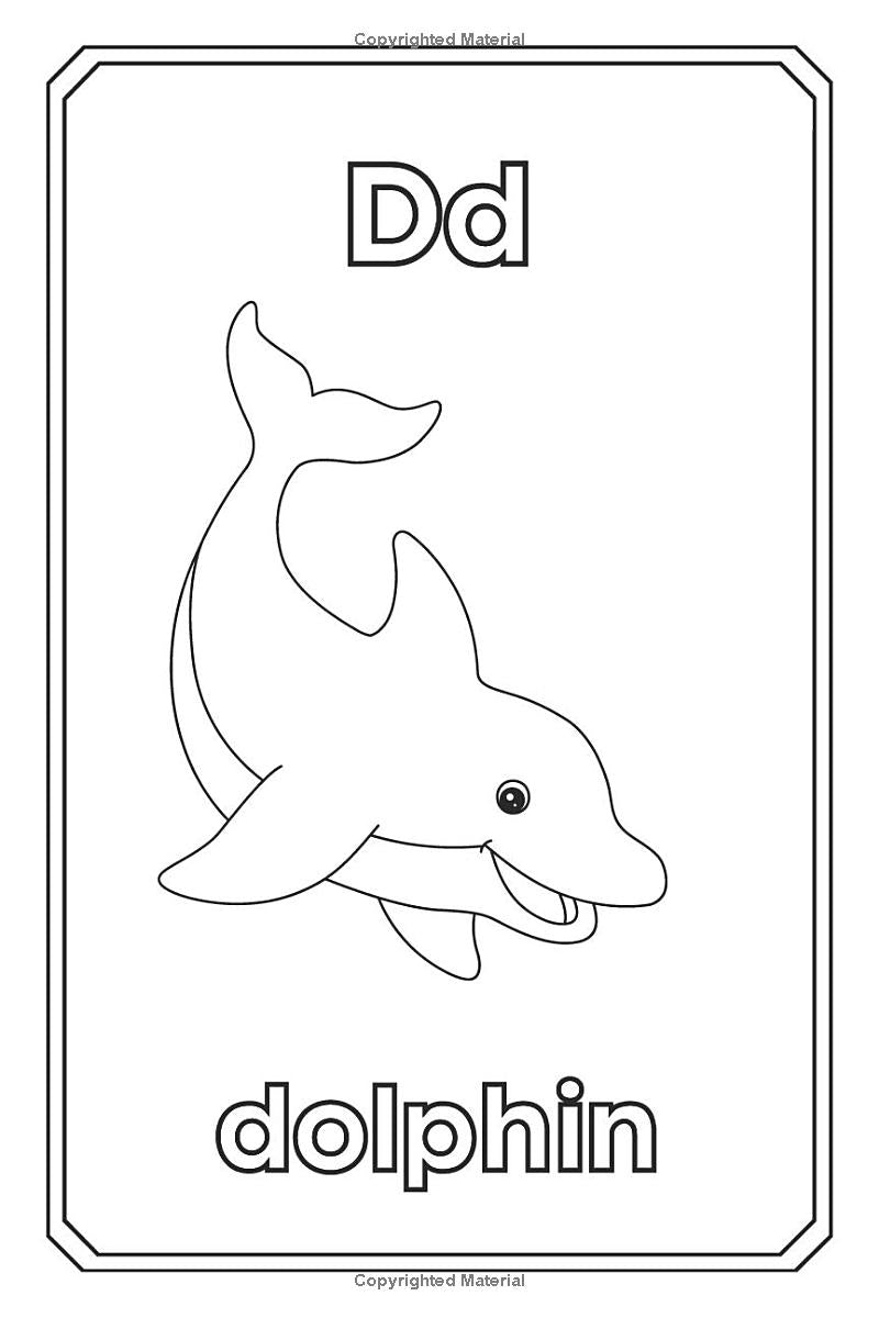 "Animal Alphabet Adventures: A Fun & Educational Coloring Book" Learning book for kids,creative activities: "Learn, Count & Solve Puzzles with A-Z Animals!" - The Ginger Toy Shop