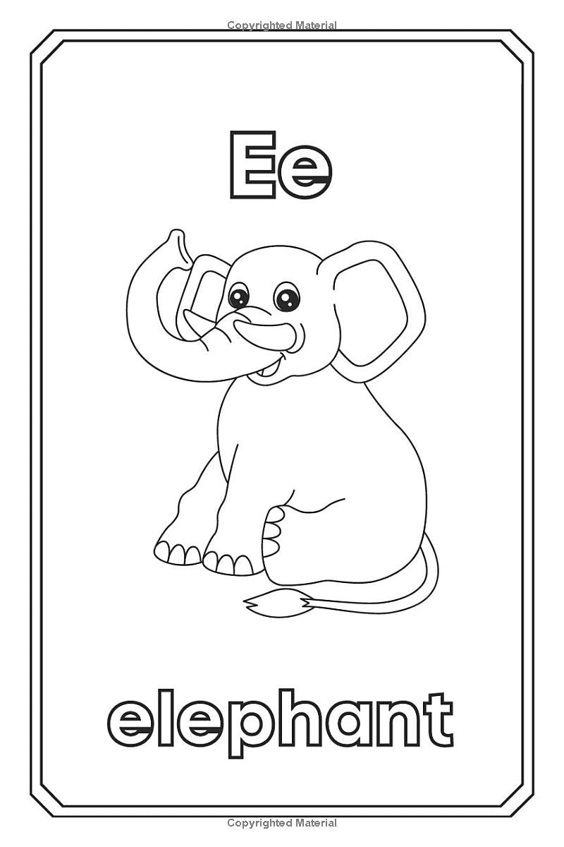 "Animal Alphabet Adventures: A Fun & Educational Coloring Book" Learning book for kids,creative activities: "Learn, Count & Solve Puzzles with A-Z Animals!" - The Ginger Toy Shop