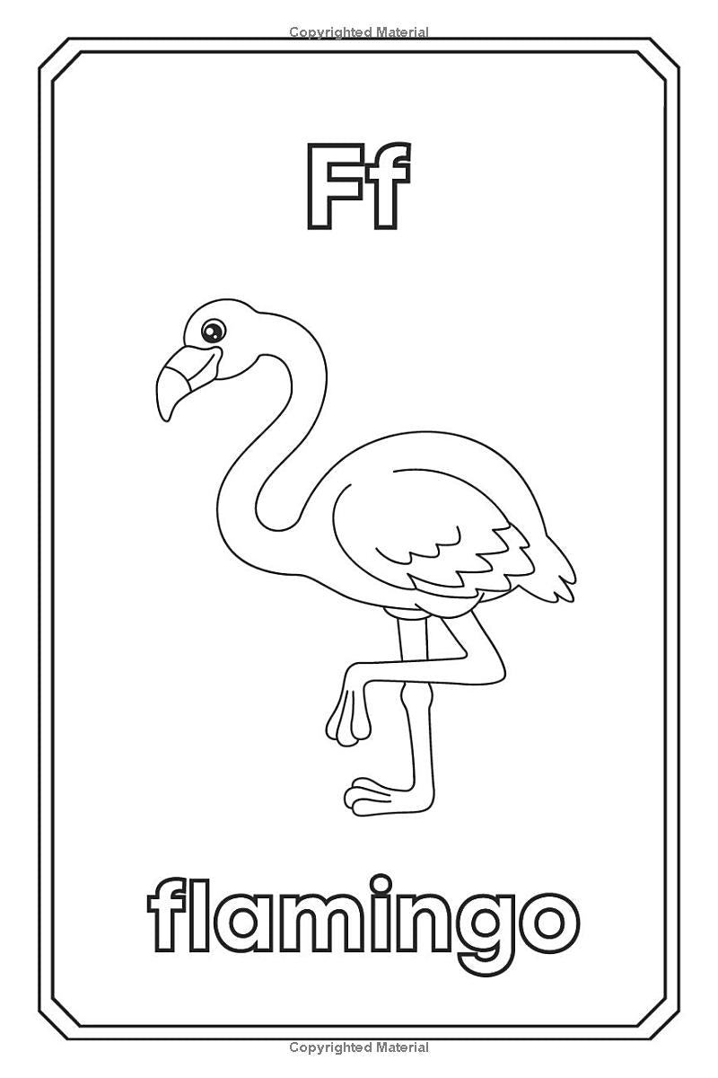 "Animal Alphabet Adventures: A Fun & Educational Coloring Book" Learning book for kids,creative activities: "Learn, Count & Solve Puzzles with A-Z Animals!" - The Ginger Toy Shop
