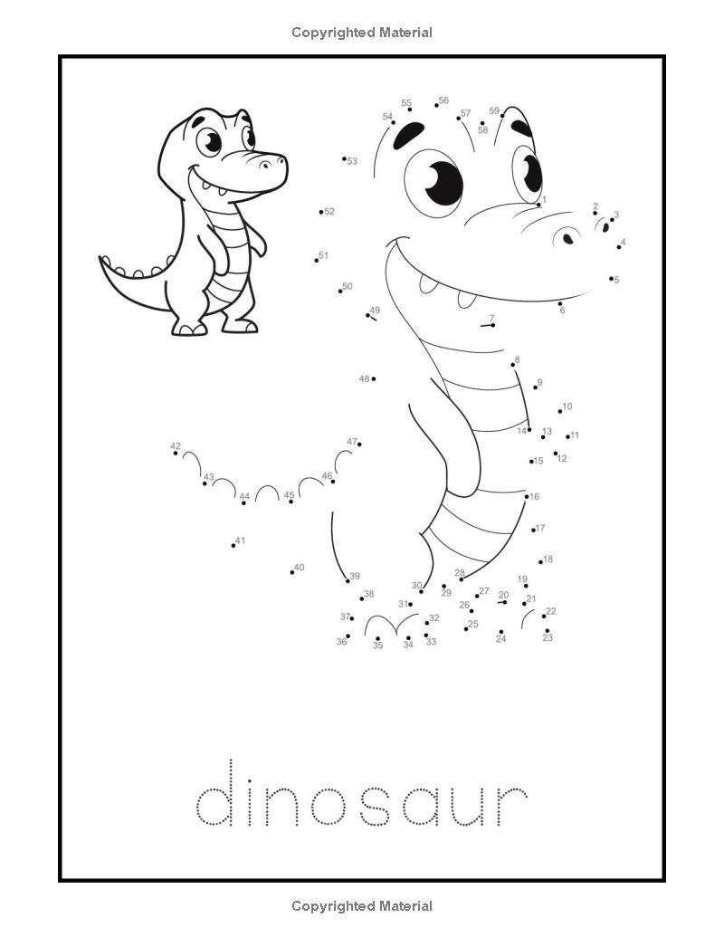 Amazing Animal Adventures: A Fun Coloring dot to dot Book for Kids!: "Learn About Animals with Creative Coloring, Fun Facts, and Engaging Activities - The Ginger Toy Shop