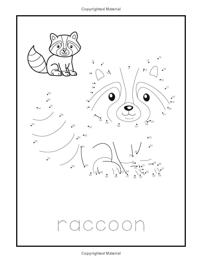 Amazing Animal Adventures: A Fun Coloring dot to dot Book for Kids!: "Learn About Animals with Creative Coloring, Fun Facts, and Engaging Activities - The Ginger Toy Shop