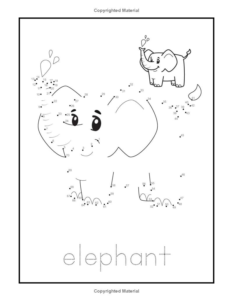 Amazing Animal Adventures: A Fun Coloring dot to dot Book for Kids!: "Learn About Animals with Creative Coloring, Fun Facts, and Engaging Activities - The Ginger Toy Shop
