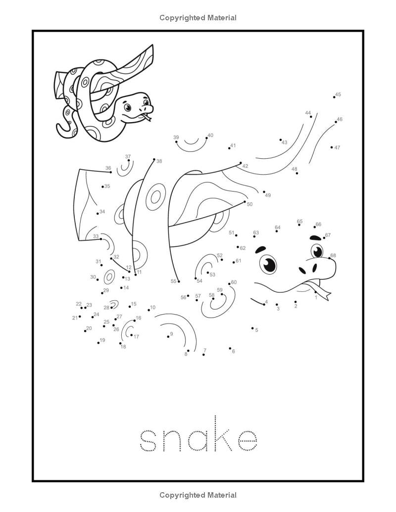 Amazing Animal Adventures: A Fun Coloring dot to dot Book for Kids!: "Learn About Animals with Creative Coloring, Fun Facts, and Engaging Activities - The Ginger Toy Shop