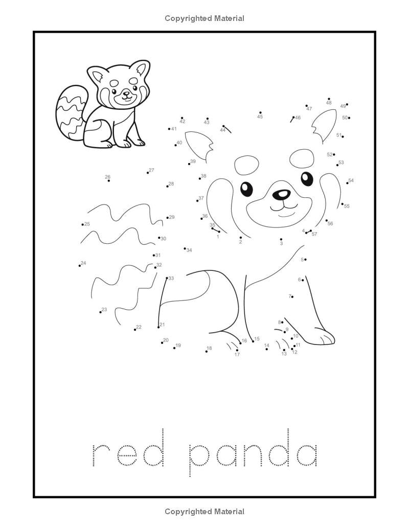 Amazing Animal Adventures: A Fun Coloring dot to dot Book for Kids!: "Learn About Animals with Creative Coloring, Fun Facts, and Engaging Activities - The Ginger Toy Shop