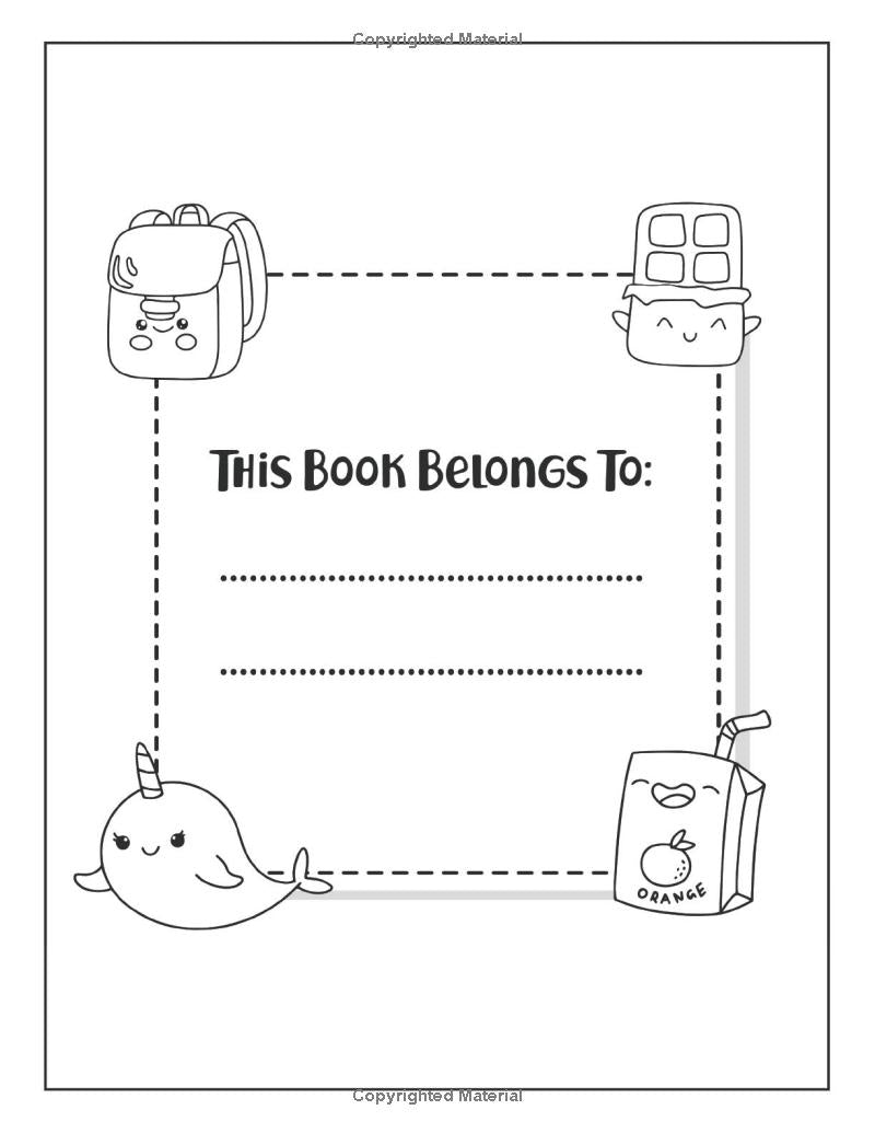 How to Draw 101 Cute Things for Kids: A simple and fun step-by-step guide to drawing cute things: A Fun, Easy Step-by-Step Guide for Kids to Draw Adorable Animals, Food, and More! - The Ginger Toy Shop