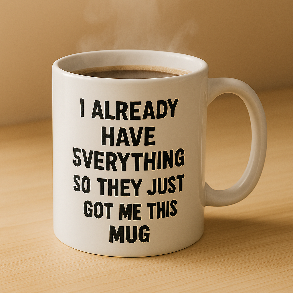 I Already Have Everything, So They Just Got Me This Mug - The Ginger Toy Shop