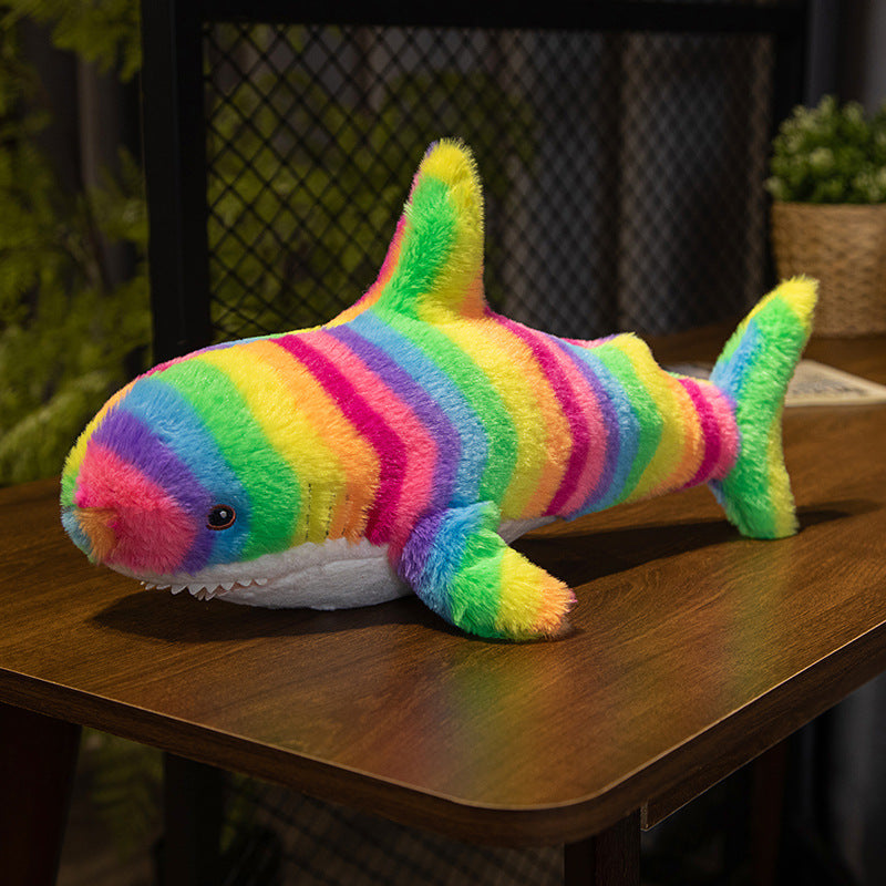 Cute Fashion Simple Shark Throw Pillow Doll Plush Toys - The Ginger Toy Shop