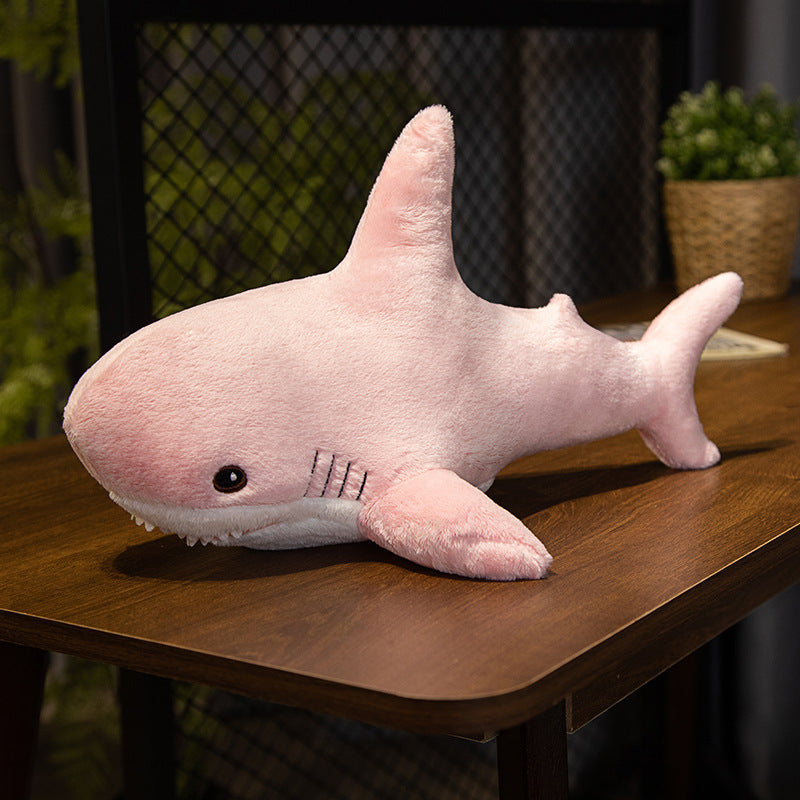 Cute Fashion Simple Shark Throw Pillow Doll Plush Toys - The Ginger Toy Shop