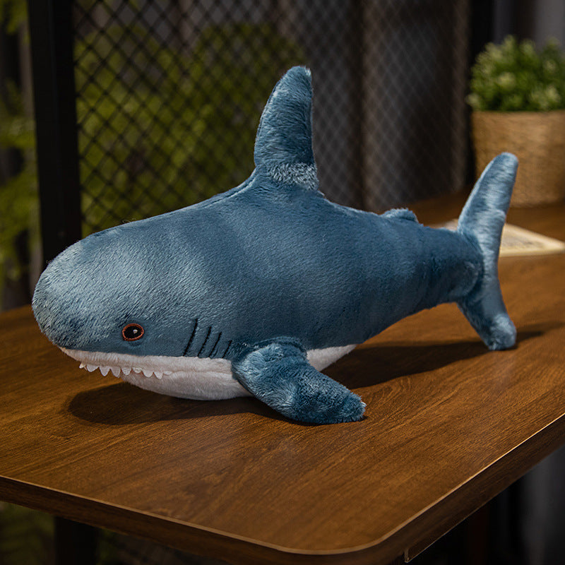 Cute Fashion Simple Shark Throw Pillow Doll Plush Toys - The Ginger Toy Shop