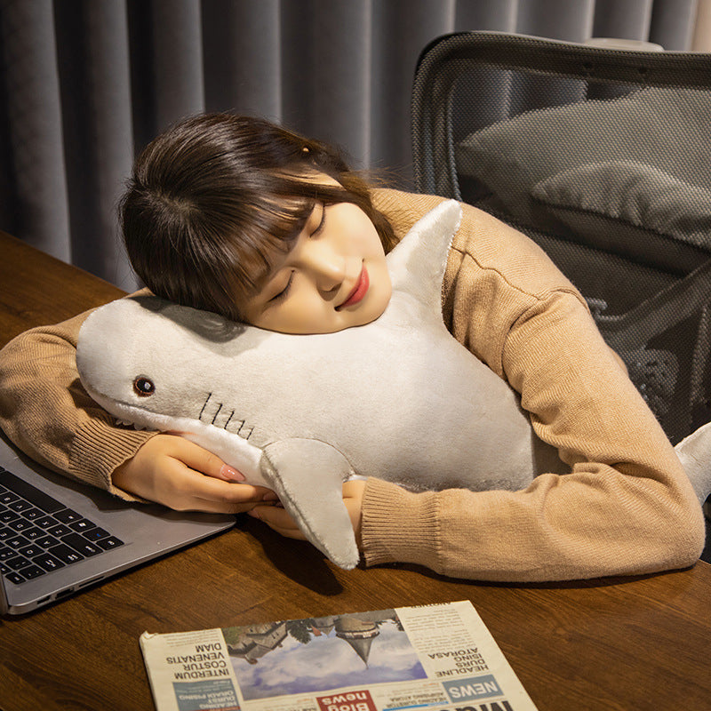 Cute Fashion Simple Shark Throw Pillow Doll Plush Toys - The Ginger Toy Shop