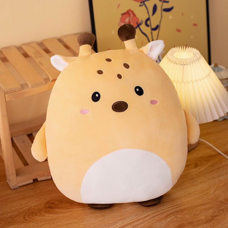 Cute Creative Cartoon Cushion Peach Lexi Animal Cushion Dinosaur Cute Doll Plush Toys - The Ginger Toy Shop