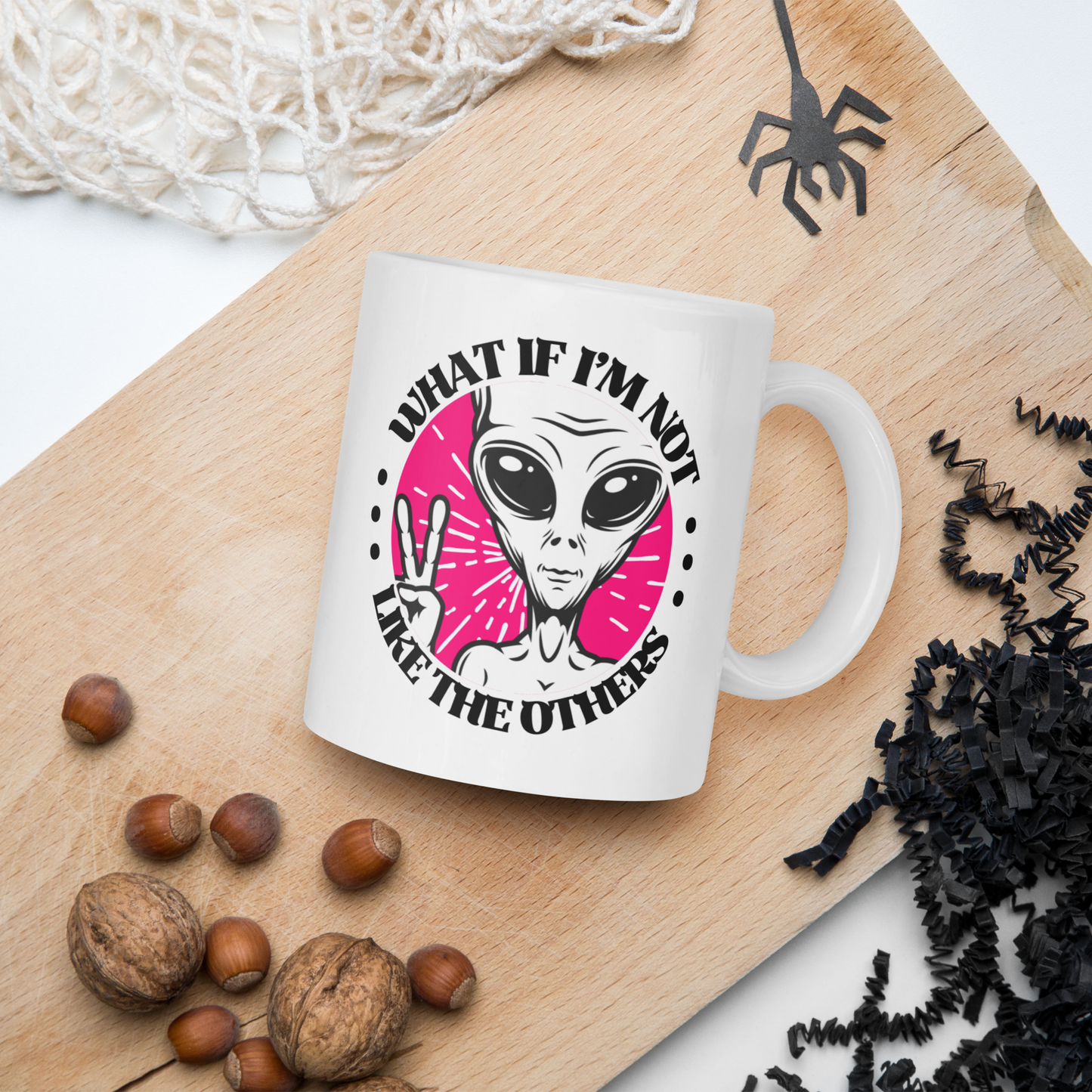 Alien Mug – " I'm Not Like the Others" - The Ginger Toy Shop