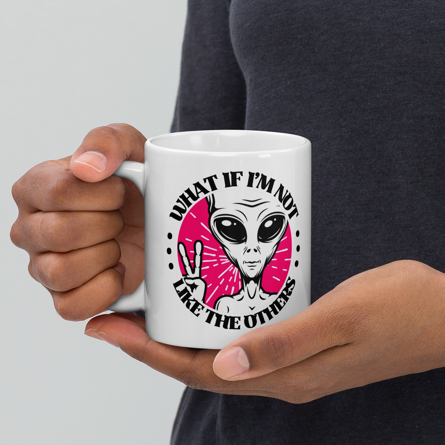 Alien Mug – " I'm Not Like the Others" - The Ginger Toy Shop