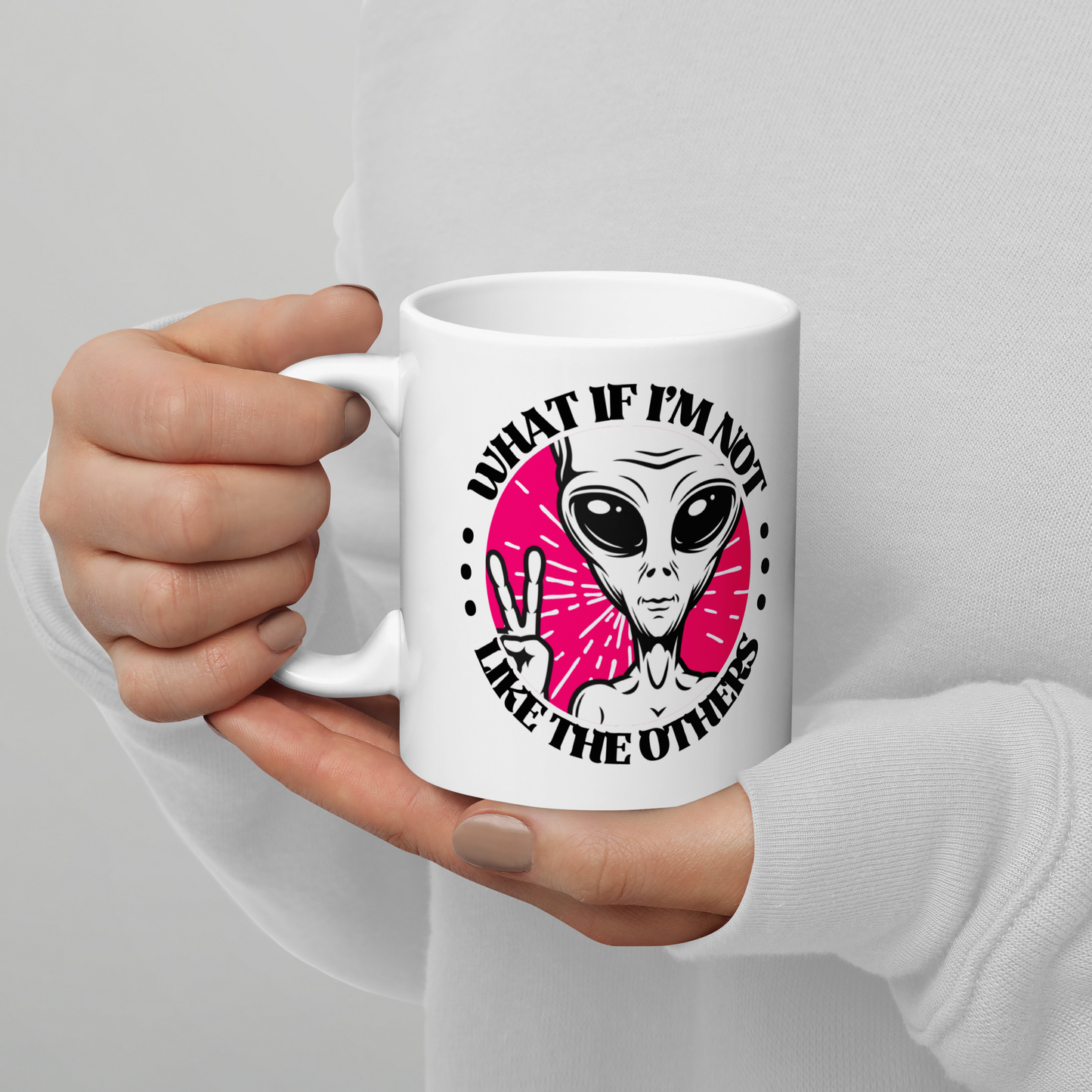 Alien Mug – " I'm Not Like the Others" - The Ginger Toy Shop