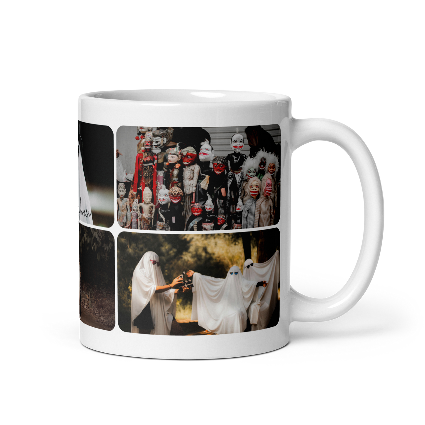Spooky Vibes | Halloween Mug | White Glossy Ceramic - The Ginger Toy Shop