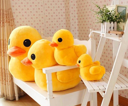 Big Cute Yellow Duck Plush - The Ginger Toy Shop