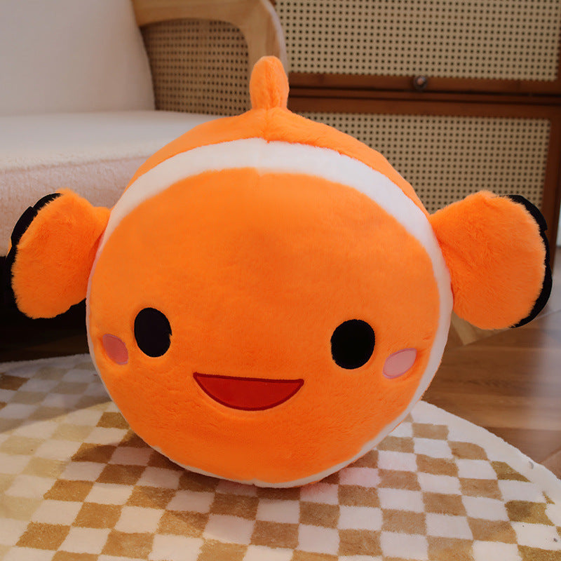 Cute Clownfish Doll Plush Toys Aquarium Simulated Fish Pillow - The Ginger Toy Shop