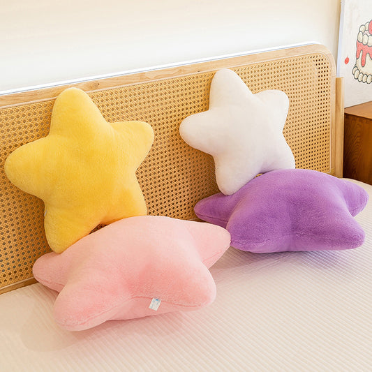 Super Soft Star-Shaped Pillow – Cute, Fluffy & Decorative - The Ginger Toy Shop