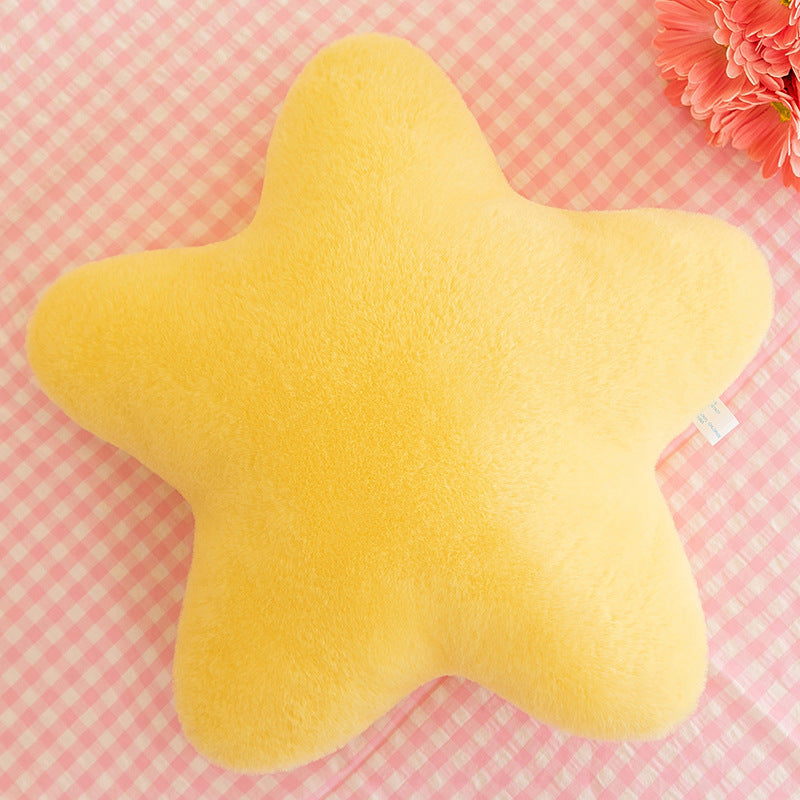 Super Soft Star-Shaped Pillow – Cute, Fluffy & Decorative - The Ginger Toy Shop