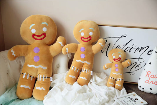 Cute Cartoon Gingerbreadman Cookie Plush Toy - The Ginger Toy Shop