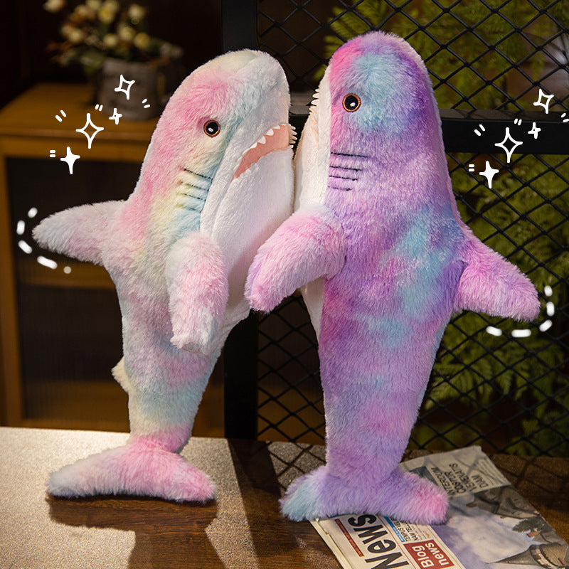 Cute Fashion Simple Shark Throw Pillow Doll Plush Toys - The Ginger Toy Shop