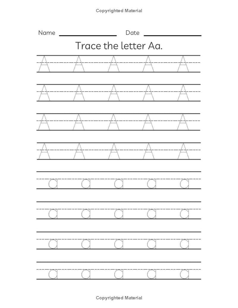 ABC Adventures: A Preschool Alphabet Workbook: My First ABCs: A Fun Alphabet Learning Book - The Ginger Toy Shop