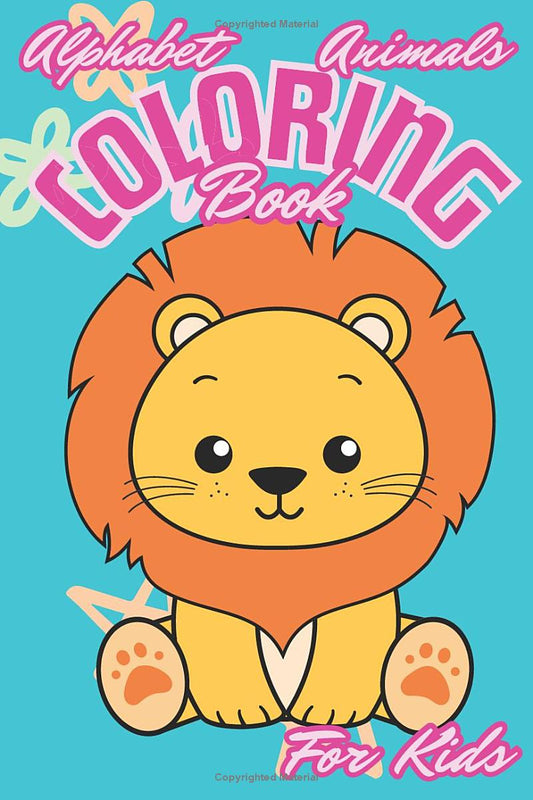 "Animal Alphabet Adventures: A Fun & Educational Coloring Book" Learning book for kids,creative activities: "Learn, Count & Solve Puzzles with A-Z Animals!" - The Ginger Toy Shop