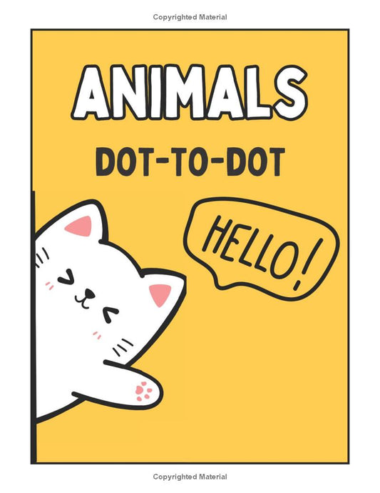 Amazing Animal Adventures: A Fun Coloring dot to dot Book for Kids!: "Learn About Animals with Creative Coloring, Fun Facts, and Engaging Activities - The Ginger Toy Shop