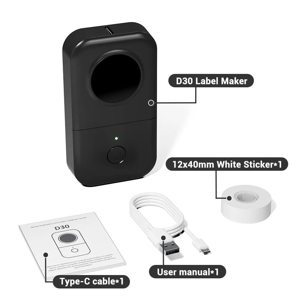 Mini Pocket Printer for Labels & Stickers - The Ginger Toy Shop