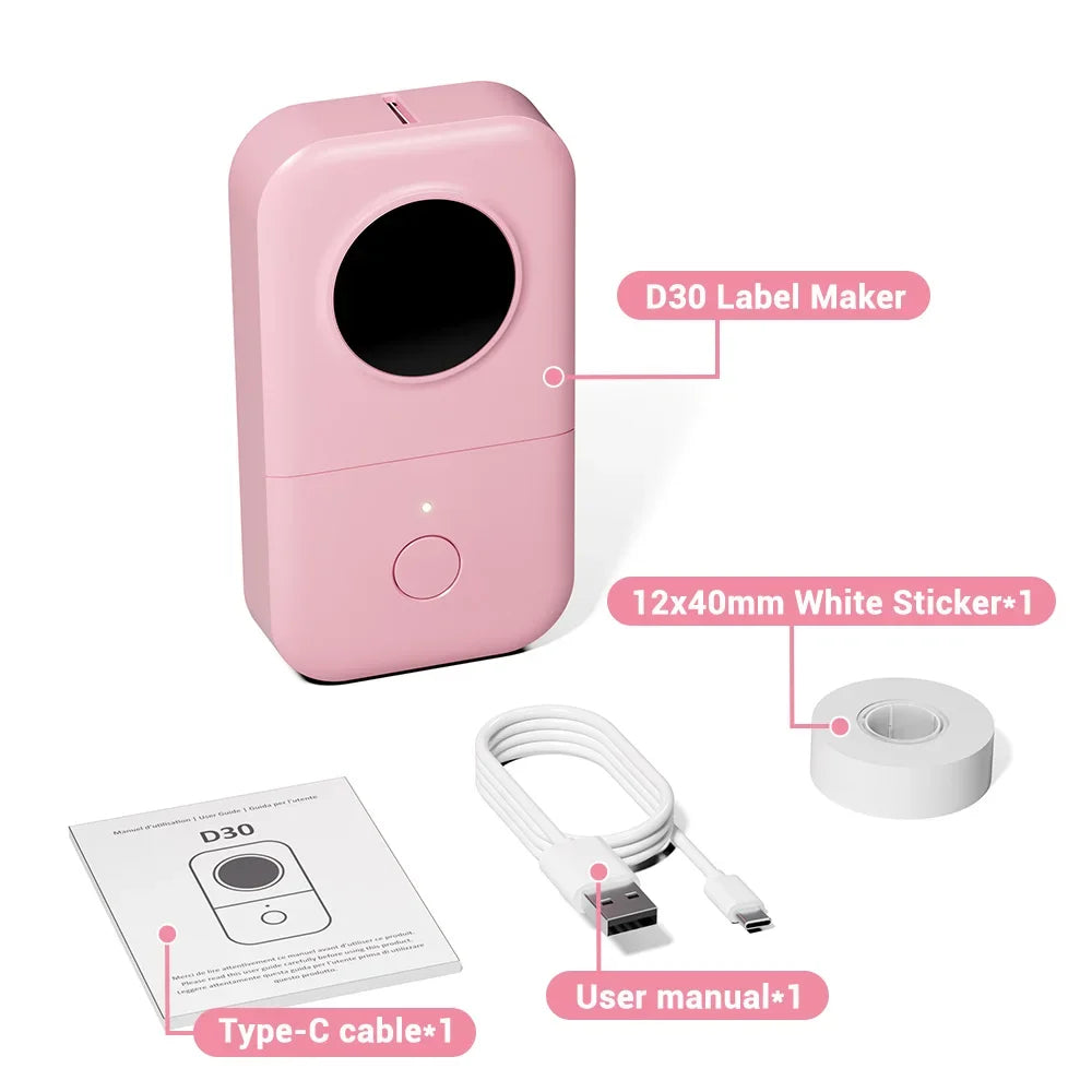 Mini Pocket Printer for Labels & Stickers - The Ginger Toy Shop